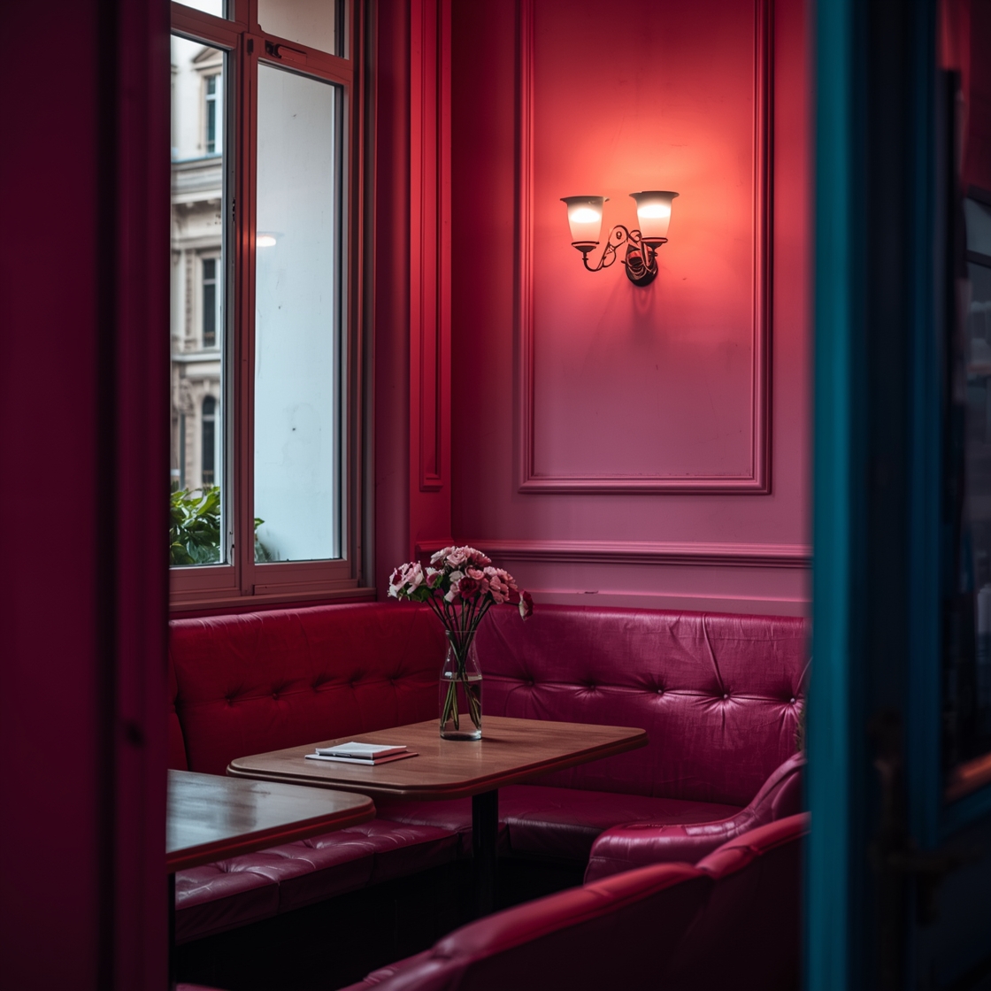 un café dans un café parisien, trending on social media aesthetic, 
vibrant saturated colors, soft cinematic lighting, shallow depth of field, 
modern editorial photography style, high contrast, clean composition, 
Instagram-worthy, ultra-detailed, 8k resolution